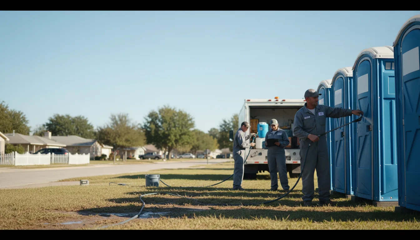 Long-Term Portable Toilet Rental in Pierson, MI near me